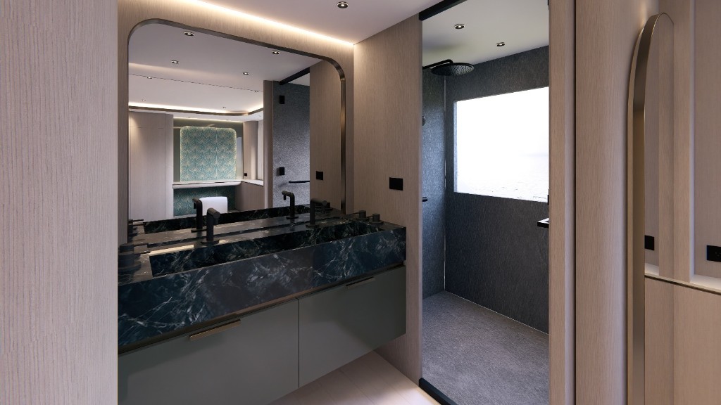 SuperCat 3D render — Flybridge sunbeds (34 of 85)
