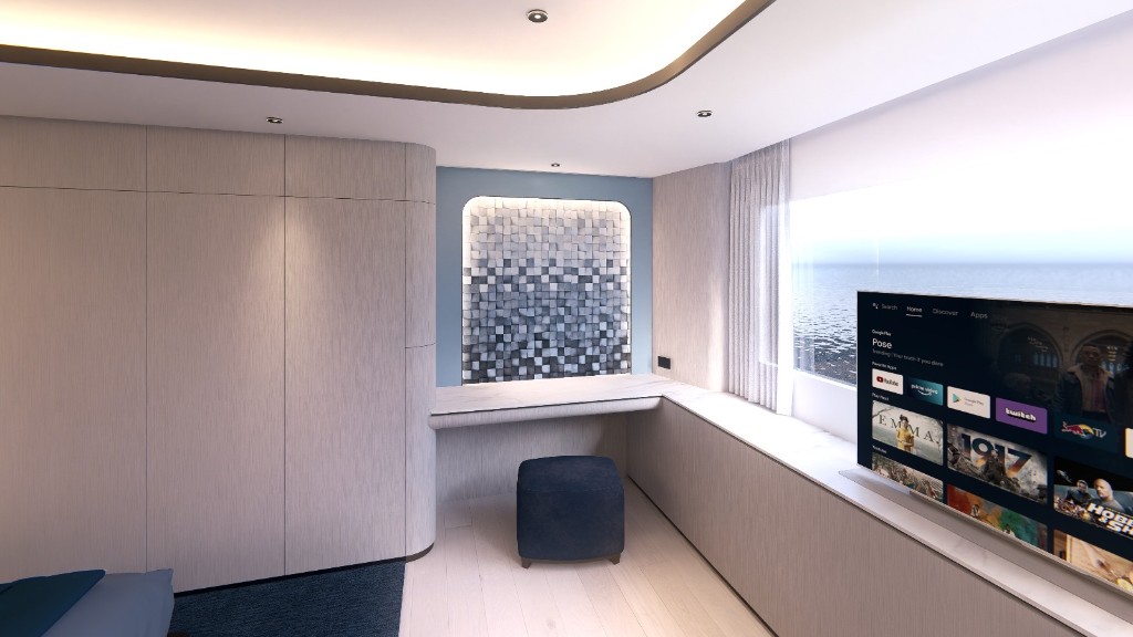 SuperCat 3D render — Flybridge sunbeds (44 of 85)