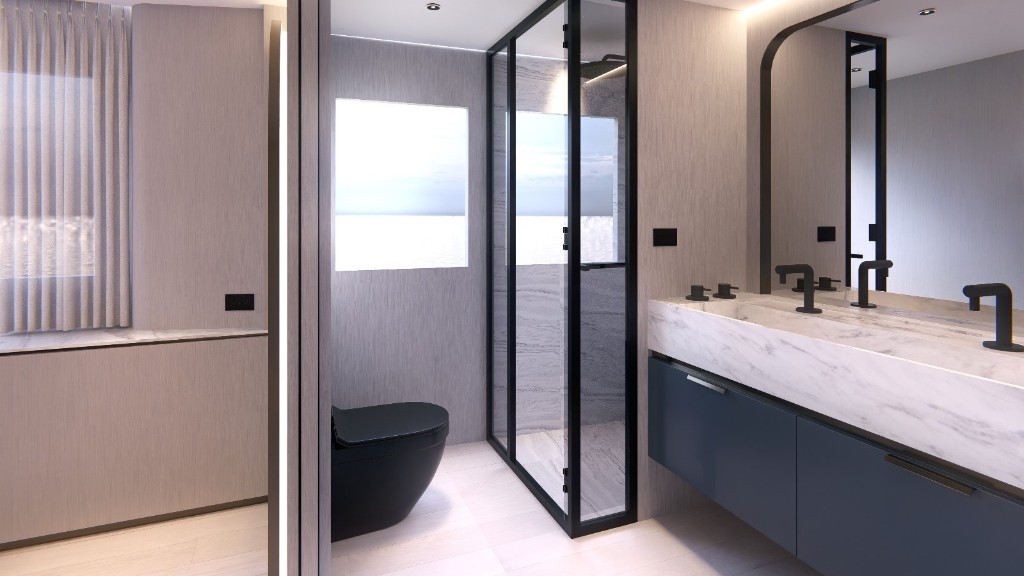 SuperCat 3D render — Guest cabin (48 of 85)
