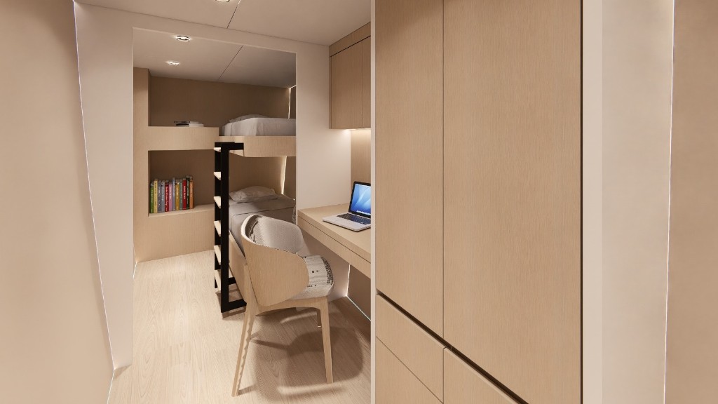 SuperCat 3D render — Forward deck lounge (65 of 85)
