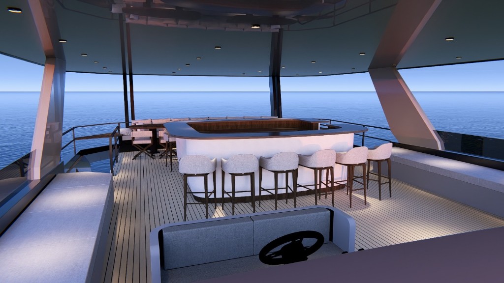 SuperCat 3D render — Master stateroom (73 of 85)