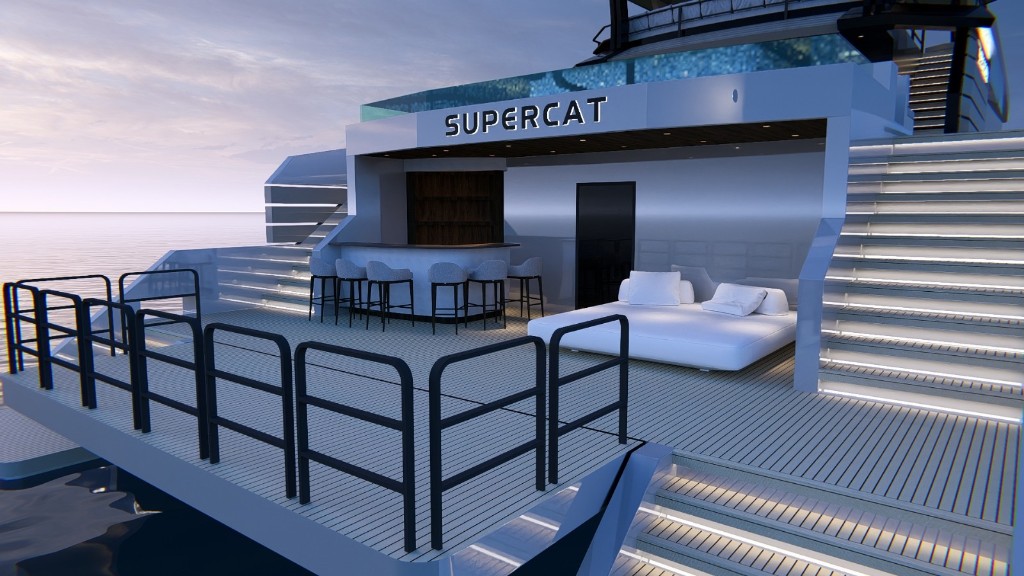 SuperCat 3D render — Master stateroom (83 of 85)